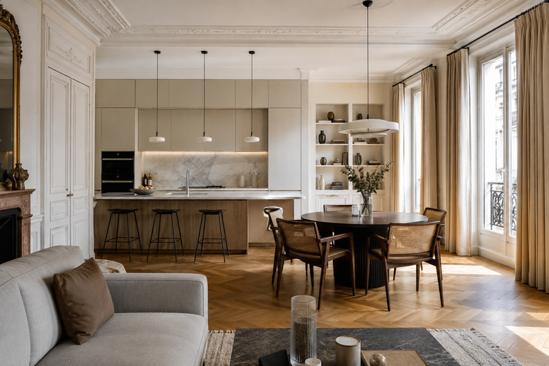 Rénovation intérieure à Paris : transformer un appartement ancien avec exigence