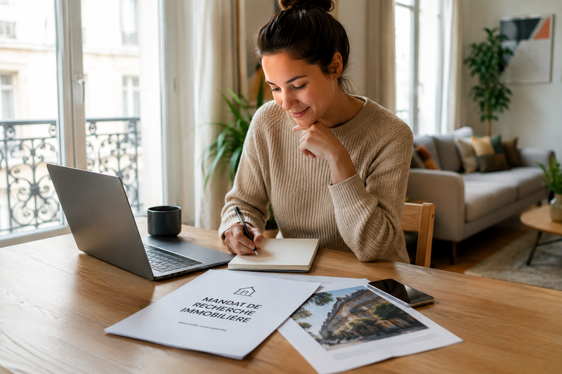 Mandat de recherche immobilier : ce qu'il engage, ce qu'il coûte