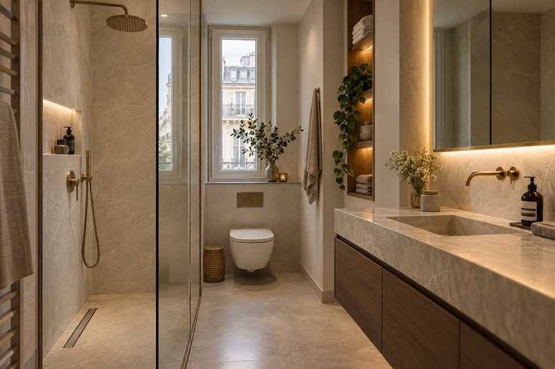 Bathroom Renovation in Paris: Cost, Layout and Drainage