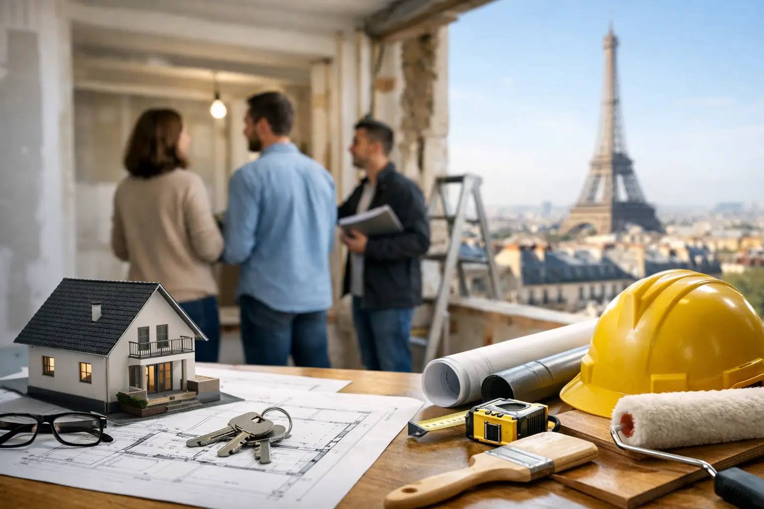 Buy, Renovate and Move In Service in Paris