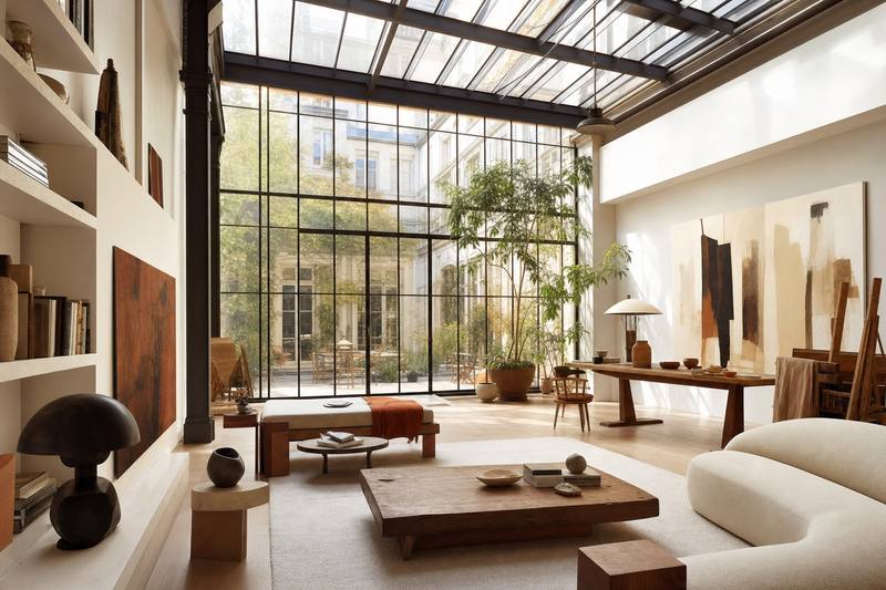 L'atelier d'artiste parisien : histoire des verrières et de la lumière du Nord