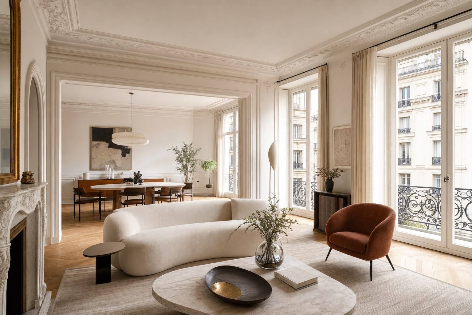 Rénover un appartement haussmannien : préserver l'âme, gagner en confort (guide complet)