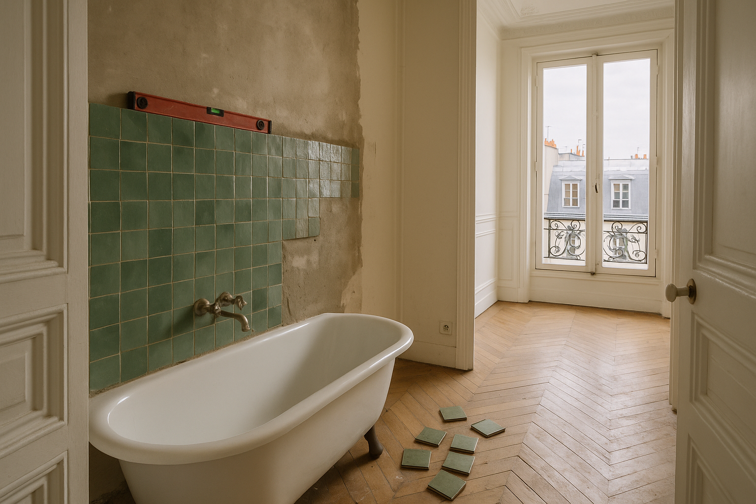 Rénovation intérieure à Paris : transformer un appartement ancien avec exigence