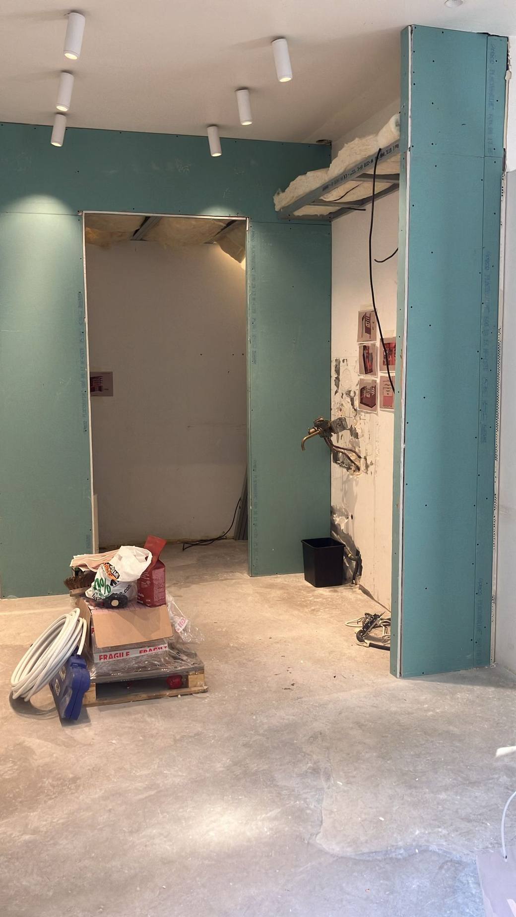 Project Bachaumont — Chantier