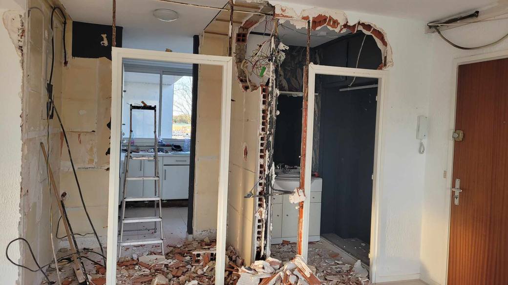 Projet Knibbeler — Chantier